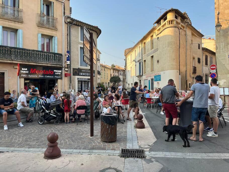 Charming Village House With Roof Top Terrace! Thezan-les-Beziers Экстерьер фото