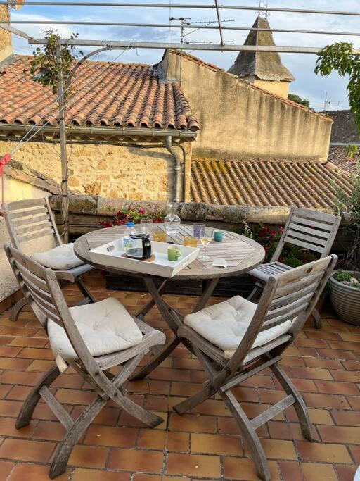 Charming Village House With Roof Top Terrace! Thezan-les-Beziers Экстерьер фото